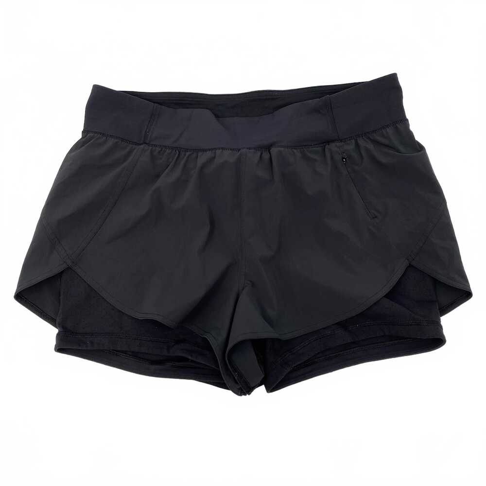 Lululemon athletica Black Breezy Dot Athletic Shorts | Womens 10